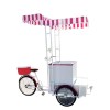 Mobile Food Trailer Cake Showcase Tricycles Cart for Ice Cream Popsicle