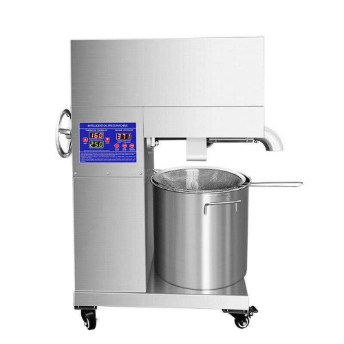 D08 New Condition Cold Oil Press Machine Sunflower Sesame Peanut Seeds & Soybean Oil Pressing